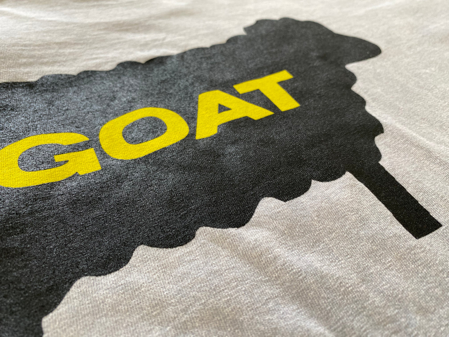 “Black Sheep Is Goat” Tee - (Grey)