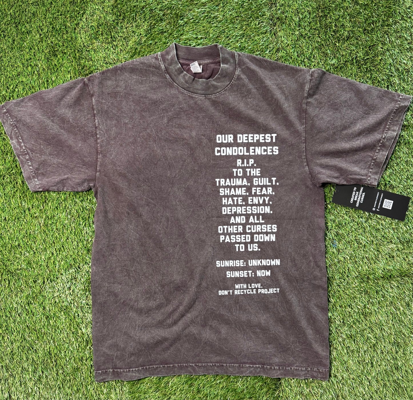 "R.I.P. to the Curse" Tee- Earth Edition